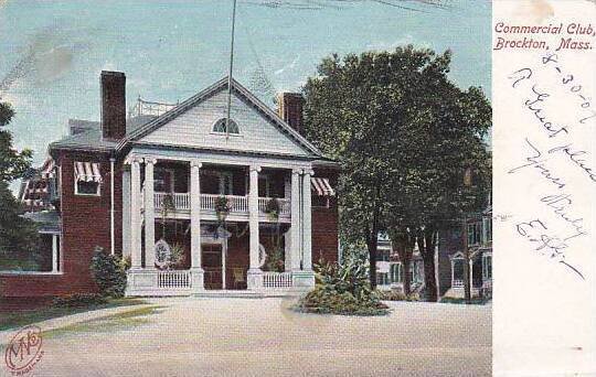 Massachusetts Brockton Commercial Club 1907