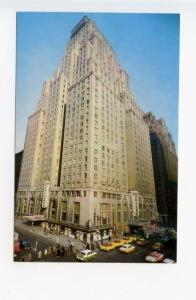 New York City NY Street View Old Cars Vintage Store Fronts Postcard