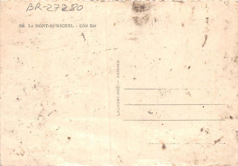 BR27280 Le Mont St Michel france