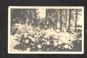 RPPC WOODBRIDGE OREGON RESIDENCE CABIN VINTAGE REAL PHOTO POSTCARD