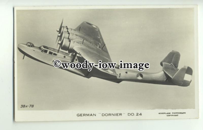 ac1315 - Aircraft - German Dornier DO 24 - postcard