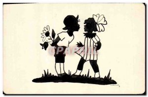 Old Postcard Fancy (drawing hand) Children