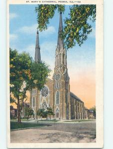 Linen CHURCH SCENE Peoria Illinois IL hs7759