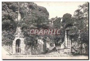 Parthenay - Ruins of Castle Meilleraye - Old Postcard
