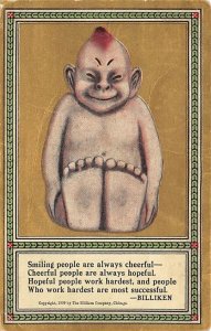 Smiling people are always cheerful Oddities 1910 