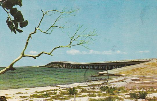 Florida Sanibel Island The Causeway Bridge 1961