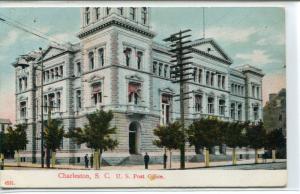 Post Office Charleston South Carolina 1908 postcard