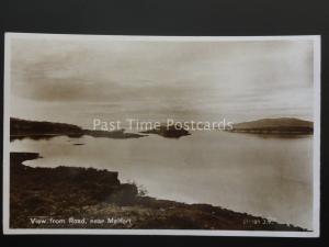 Argyll nr Oban VIEW FROM ROAD NEAR MELFORT 1930 RP Postcard By Valentine 211393