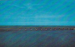 Aerial View Of The Causeway Bridge Entrance To Long Beach Island New Jersey 1975