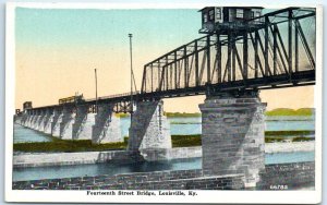 Postcard - Fourteenth Street Bridge - Louisville, Kentucky