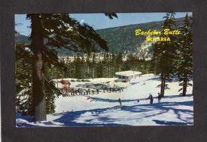 OR Bachelor Butte Ski Skiing Area Resort Bend Oregon Postcard