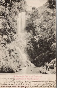 South Africa Waterfall near Krugerdorp Transvaal c1907 Saphra Postcard E96