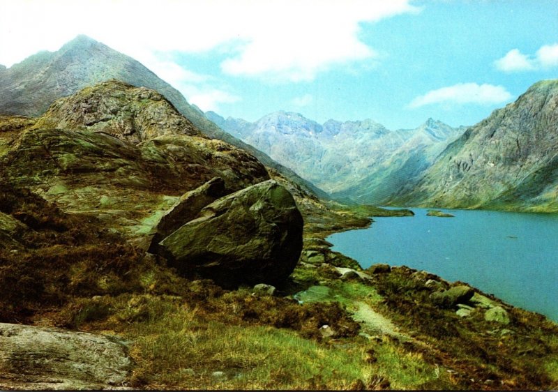 Scotland Isle Of Skye Loch Coruisk In The Heart Of The Cuillin Hills