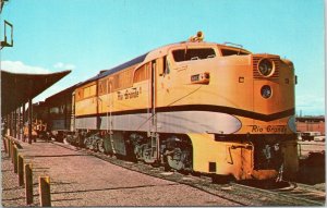 postcard train - Denver & Rio Grande Western 6013