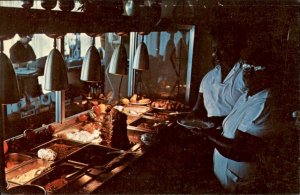 Biloxi Mississippi Sea N Sirloin Restaurant W Beach c1950-60s Vintage Postcard