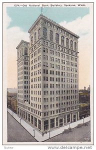 Old National Bank Building, Spokane, Washington, 1910-1920s