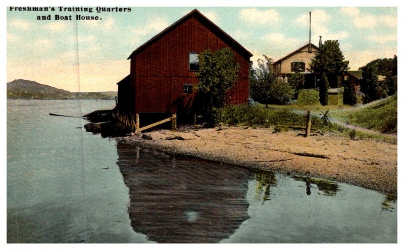 Connecticut  New London , Red Top Freshman's Training Quarters and Boat ...