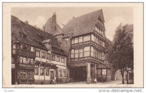 Partial Street View, Andreasplatz, Hildesheim (Lower Saxony), Germany, 1900-1...