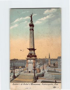 M-128290 Soldier's & Sailor's Monument Indianapolis Indiana USA