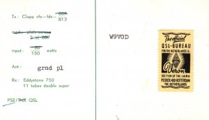 QSL Card Tiel,Netherlands