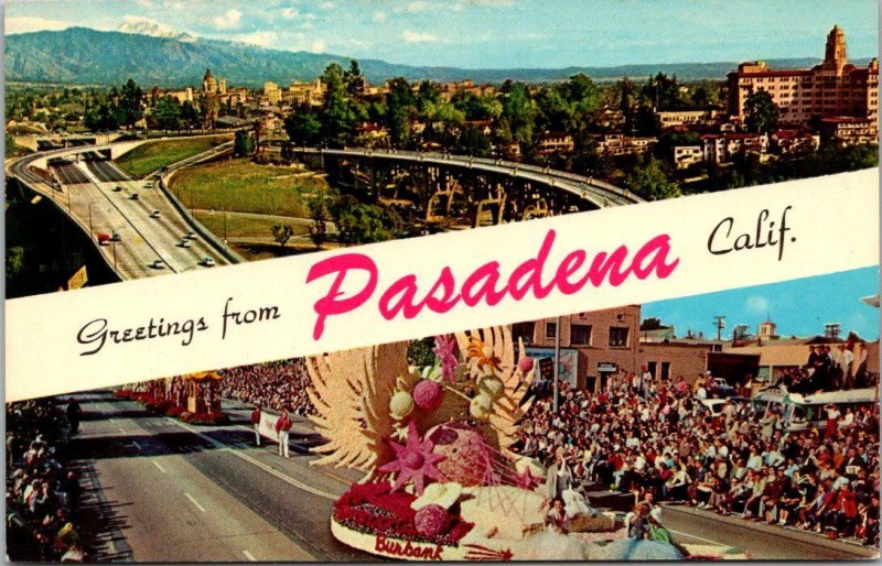 Greetings From Pasadena California Multi View