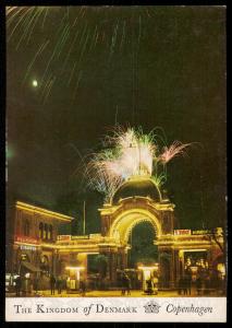 Copenhagen - Tivoli-Main Entrance by Night