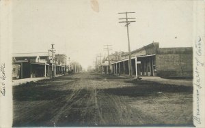 Postcard RPPC  C-1905 Street View Setzer Ditsler Mercantile Store 23-11411