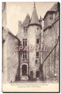 Old Postcard Vannes Le Chateau Gaillard former Hotel of the Parliament of Bri...