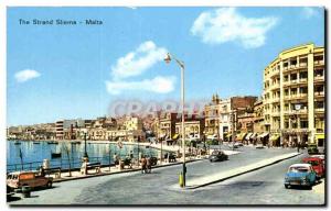  Vintage Postcard The Strand Sliema Malted Malta