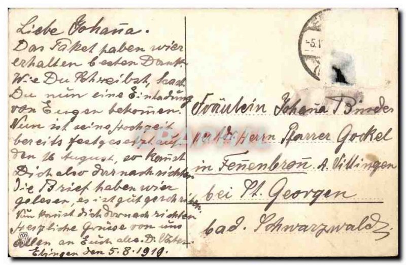 Postcard Old Der Herr ist Wahrhaftig ausserstanden Ebingen