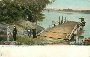 Postcard 1912 Georgia Augusta Sand Bar Ferry Tuck #2092 23-13601