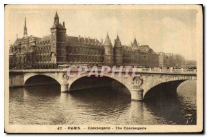 Postcard Old Paris Conciergerie