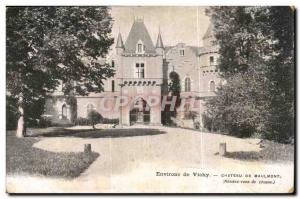 Surroundings of Vichy Old Postcard Chateau de Maulmont (spot of hunting)
