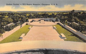 Will Rogers Memorial Sunken Garden - Claremore, Oklahoma OK