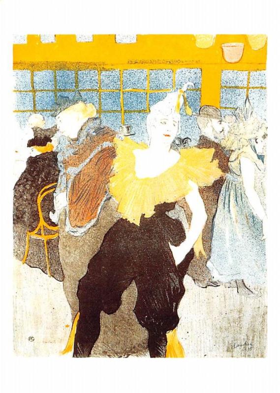 Henri de Toulouse Lautrec - Clowness at he Moulin Rouge