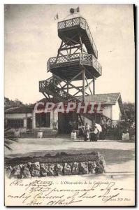 Old Postcard Astronomy Cannes L & # 39Observatoire California