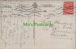 Genealogy Postcard - Harding, High Cross, St Barnabas Road, Leicester  GL135