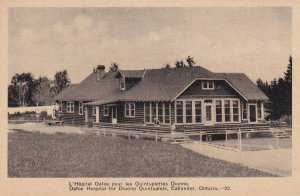 CALLANDER, Ontario, Canada, 1930s; Dafoe Hospital for Dionne Quintuplets