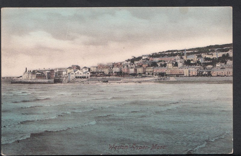 Somerset Postcard - View of Weston-Super-Mare     B2525