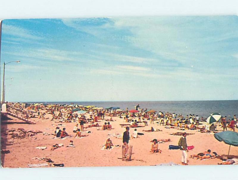 Pre-1980 BEACH SCENE Rehoboth Beach Delaware DE AE9236