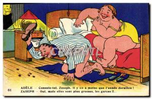 Old Postcard Fantasy Humor Adele Zaseph