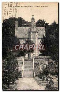 Old Postcard Chateau du Loir Sarthe Chateau de Riablay