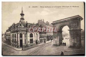 Old Postcard Bank Dijon Porte Guillaume and Comptoir d & # 39Escompte Mulhouse