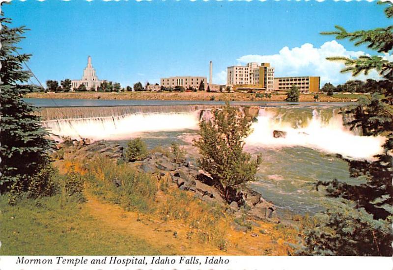 Mormon Temple & Hospital - Idaho Falls, Idaho, USA