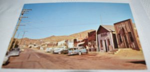 Randsburg California Cars on Street Real Photo Postcard Royal Pictures C-437
