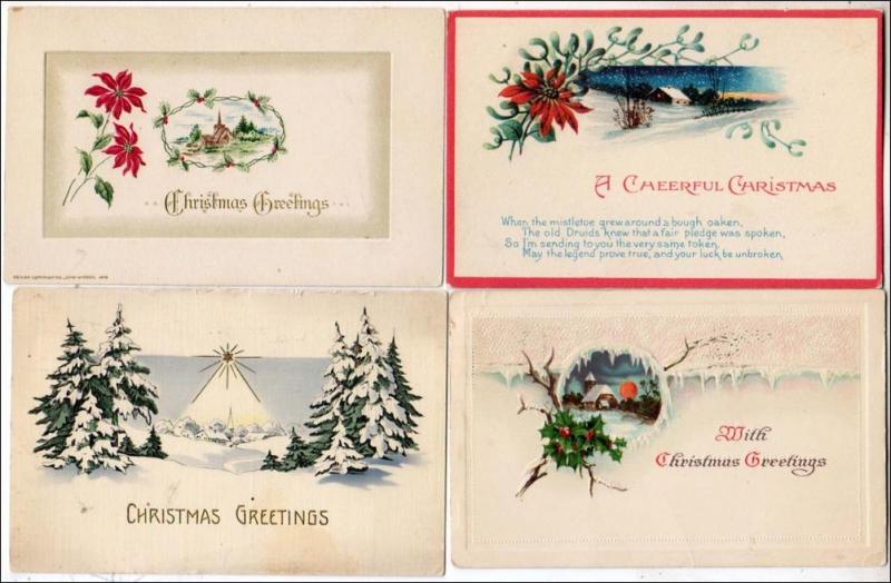 Greeting - 4 - Christmas Cards (1 Winsch )