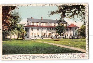 Adirondack Mountains New York NY Postcard 1906 Bald Mountain House Third Lake