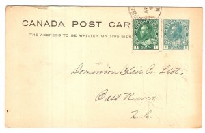 Postal Stationery Canada, Used 1918