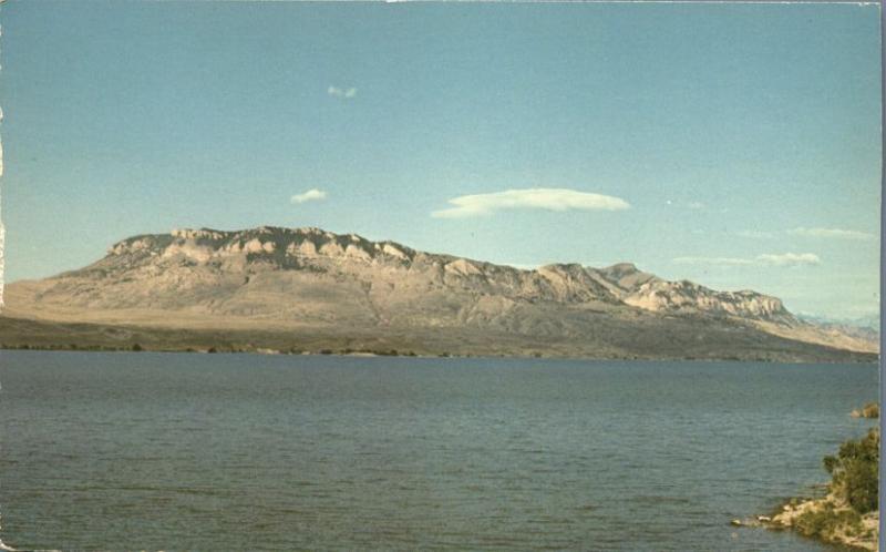 Sheep Mountain at Buffalo Bill Reservoir near Cody WY, Wyoming