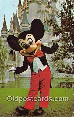 Magic Kingdom, Mickey Mouse Walt Disney World, FL, USA Postal Used Unknown 